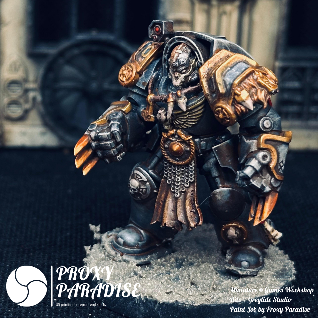 Primal Hounds Sturmtrupp Werbebild – Conversion Bit 40k-kompatibel