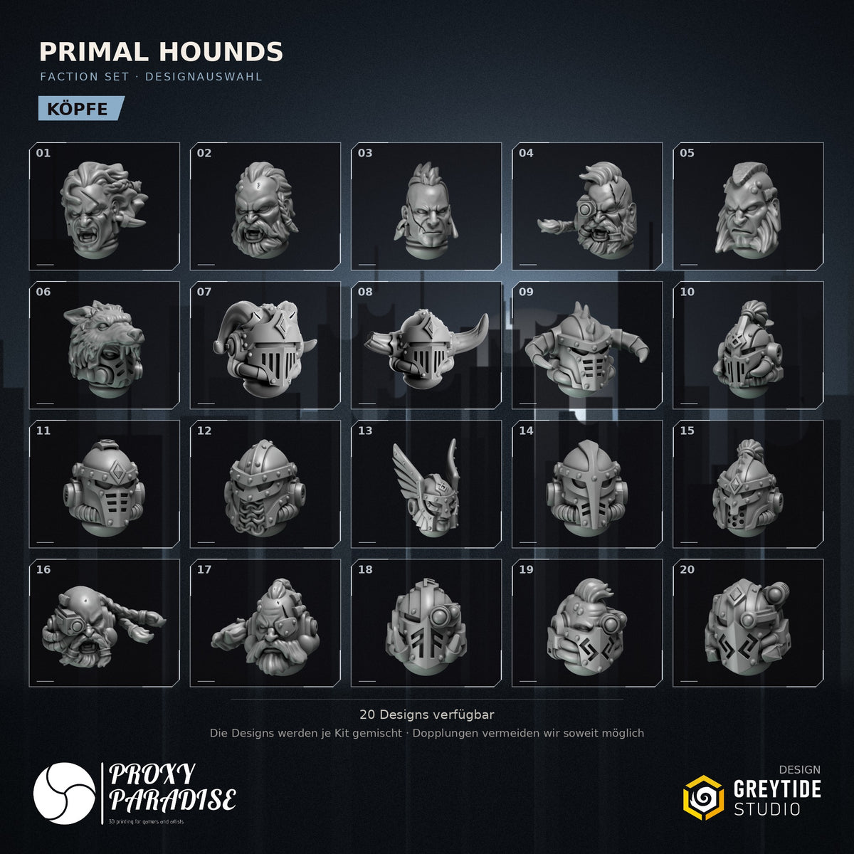 Primal Hounds Faction Set - Linientrupp