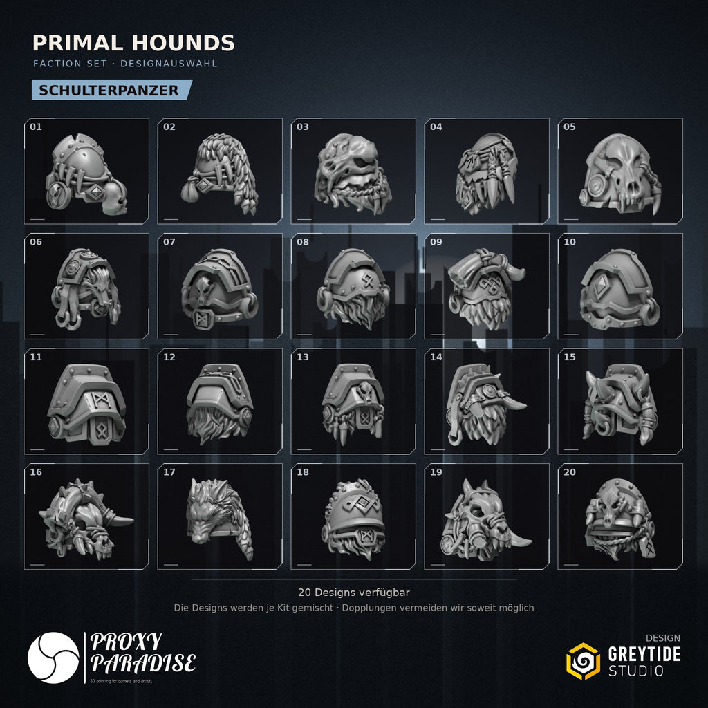 Primal Hounds Faction Set - Linientrupp