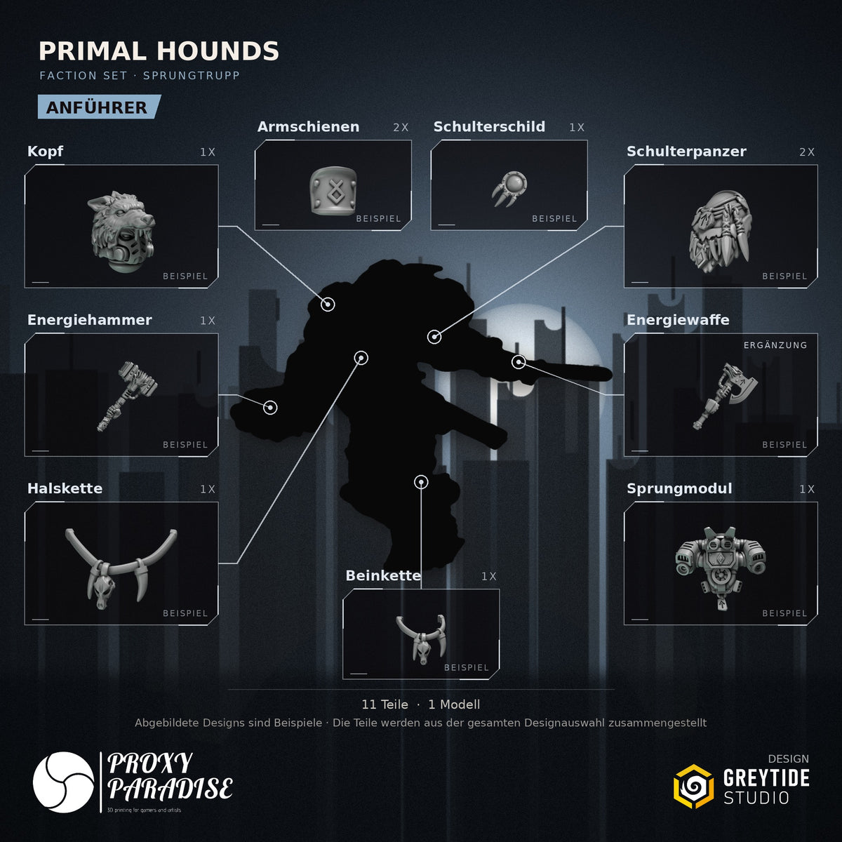 Primal Hounds Faction Set - Sprungtrupp
