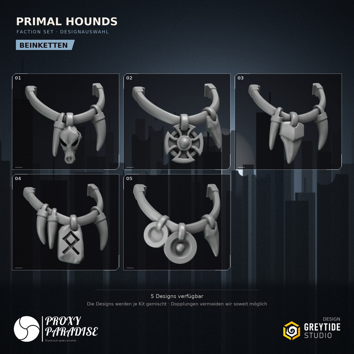 Primal Hounds Faction Set - Linientrupp