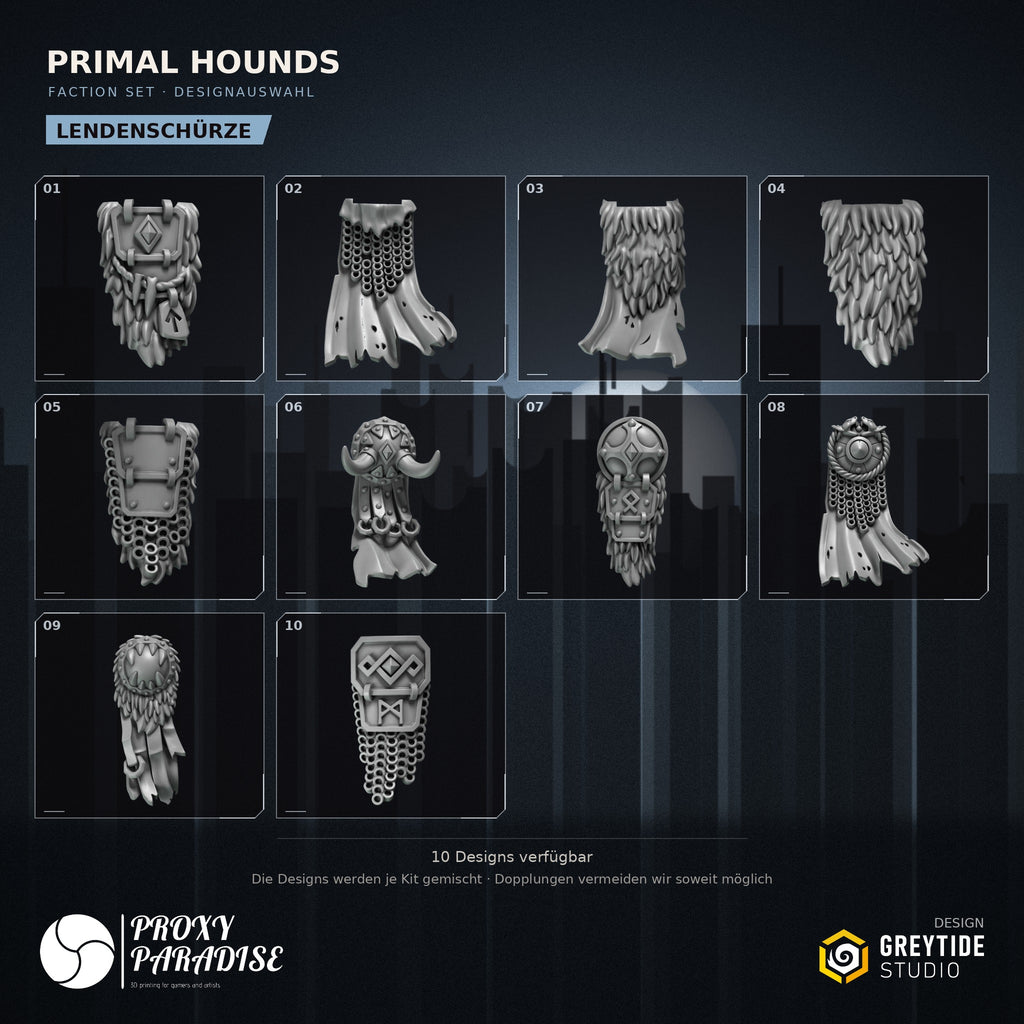 Primal Hounds Faction Set - Veterans with Jump Pack