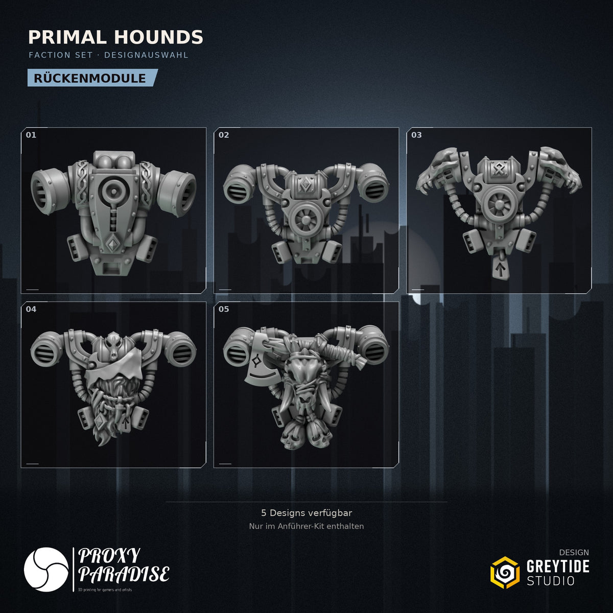 Primal Hounds Faction Set - Linientrupp