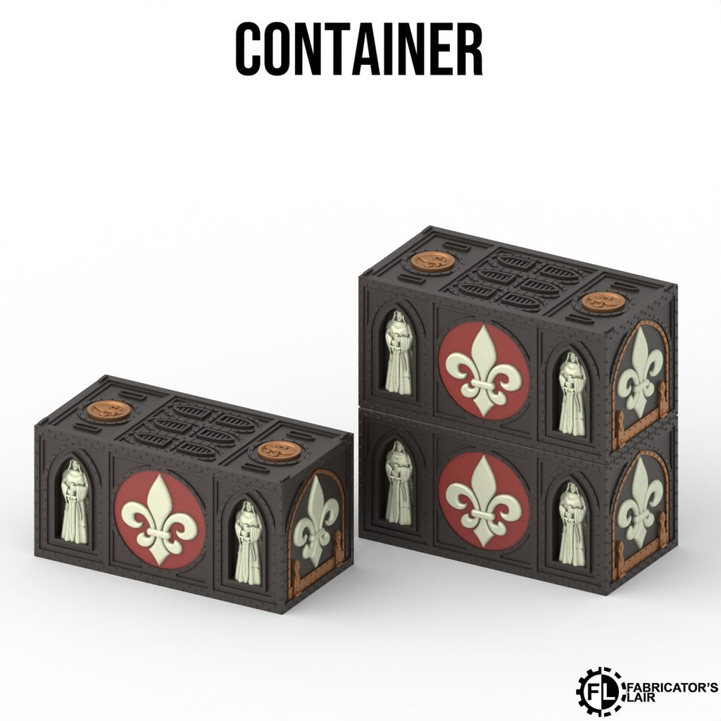 Battle Nun Set - klappbares Gelände – einsetzbar für 11te Edition | Fabricator's Lair