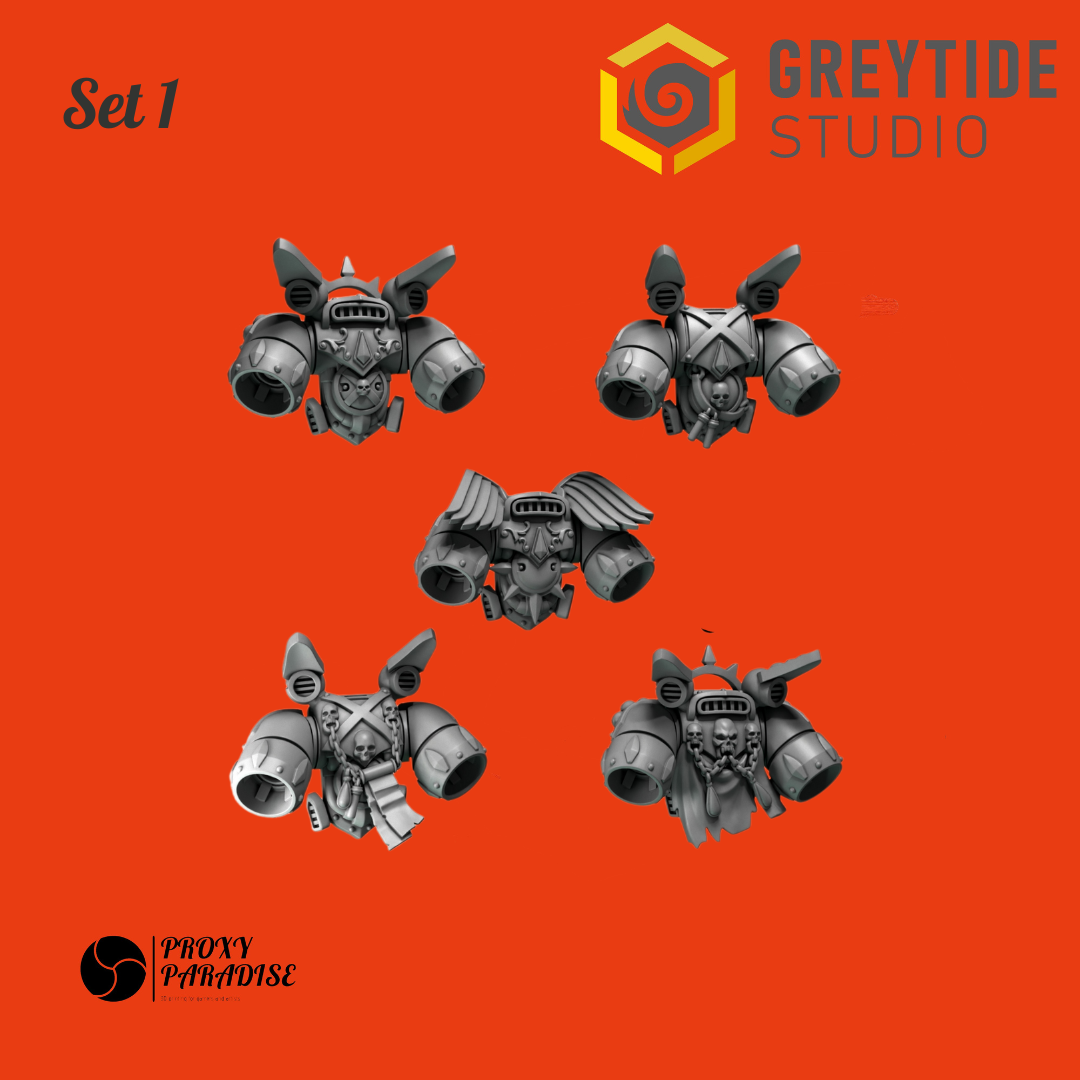 Crimson Lords Sprungmodule - Umbauset