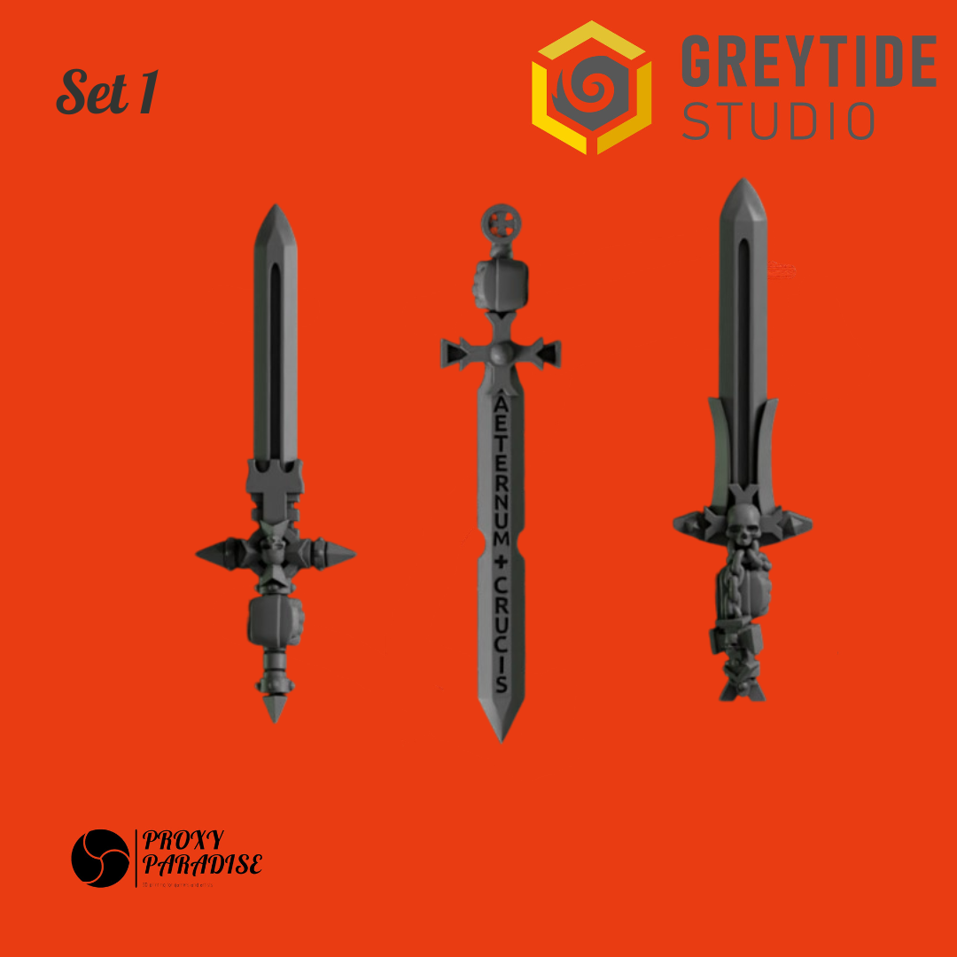 Eternal Cruader Sword Bits 40k