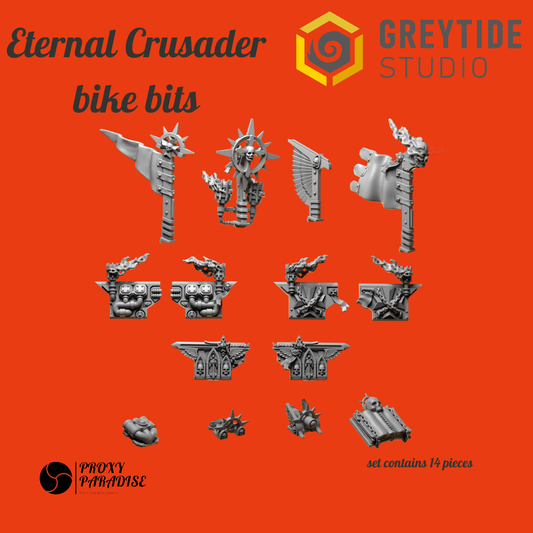 Eternal Crusader Motor Bike Deko Bits – Umbauset