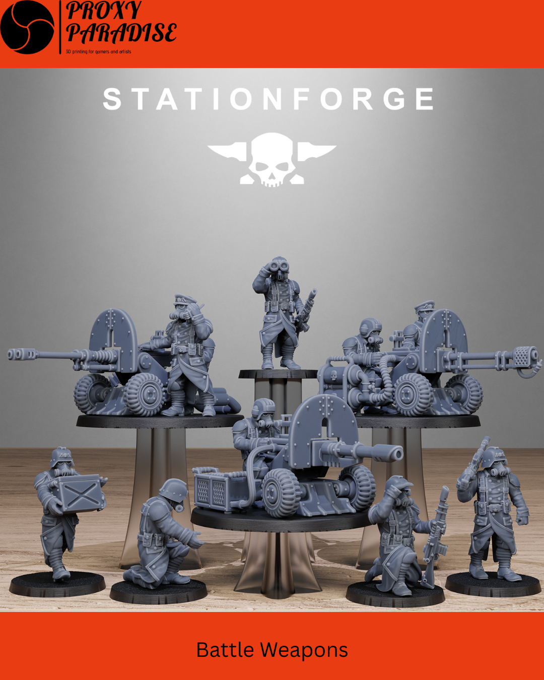 GrimGuard Battle Weapons Proxy DKoK 40k