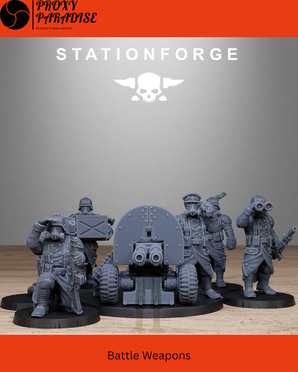 GrimGuard Battle Weapons Proxy DKoK 40k