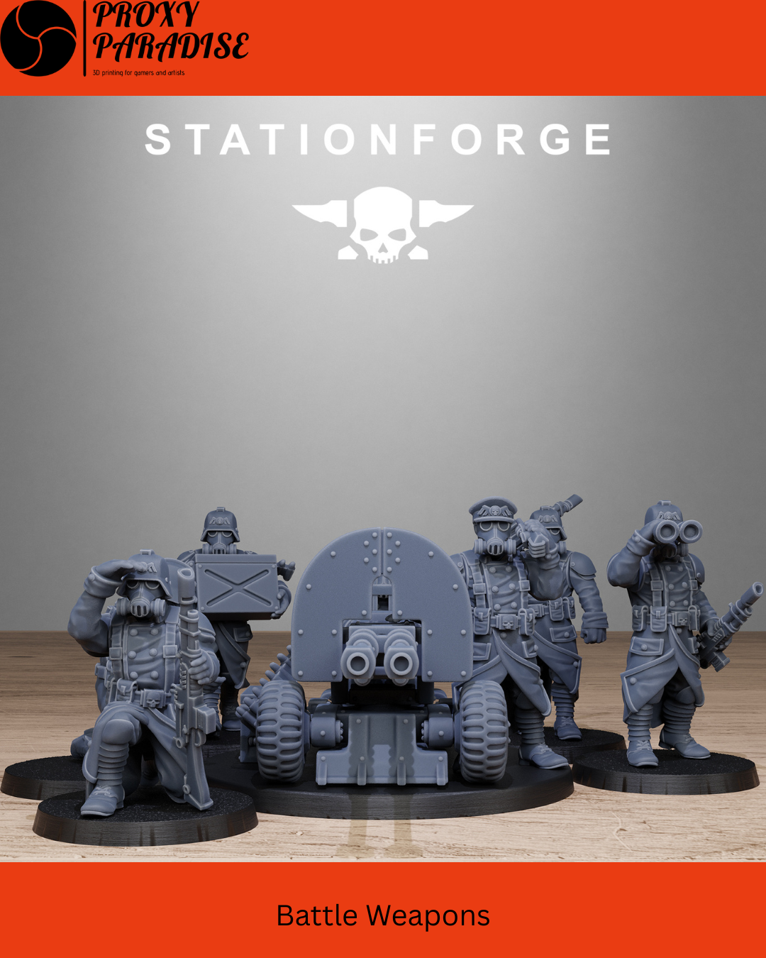 GrimGuard Battle Weapons Proxy DKoK 40k