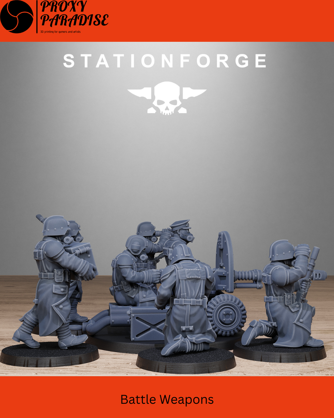 GrimGuard Battle Weapons Proxy DKoK 40k