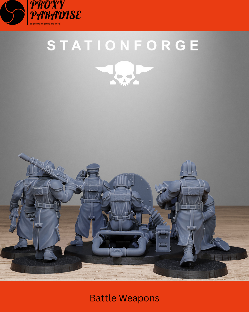 GrimGuard Battle Weapons Proxy DKoK 40k
