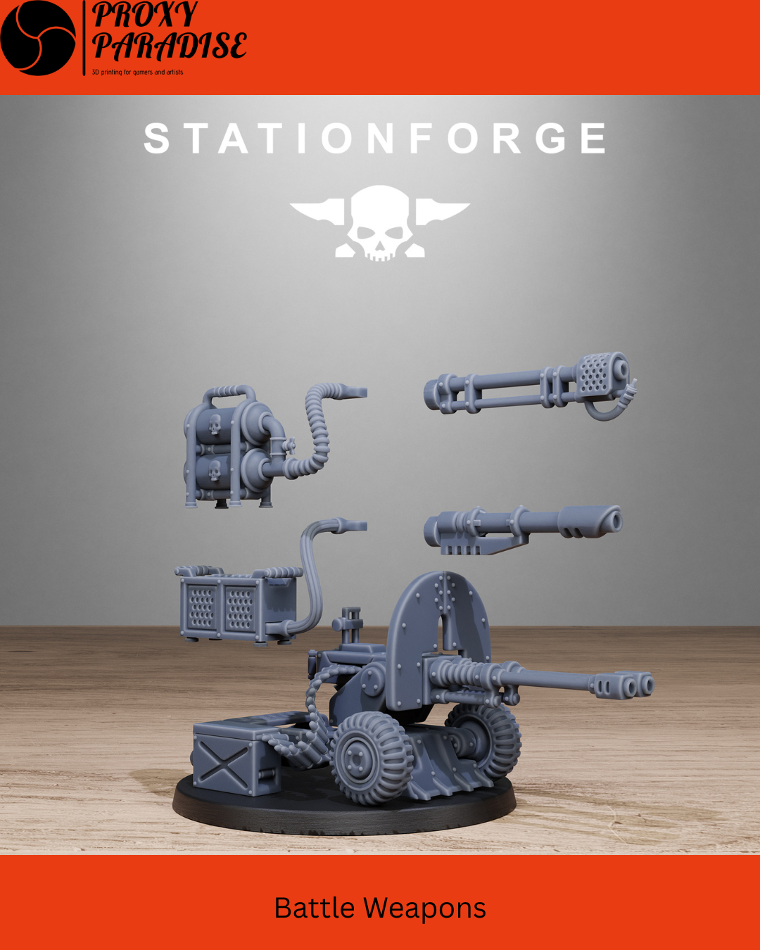 GrimGuard Battle Weapons Proxy DKoK 40k
