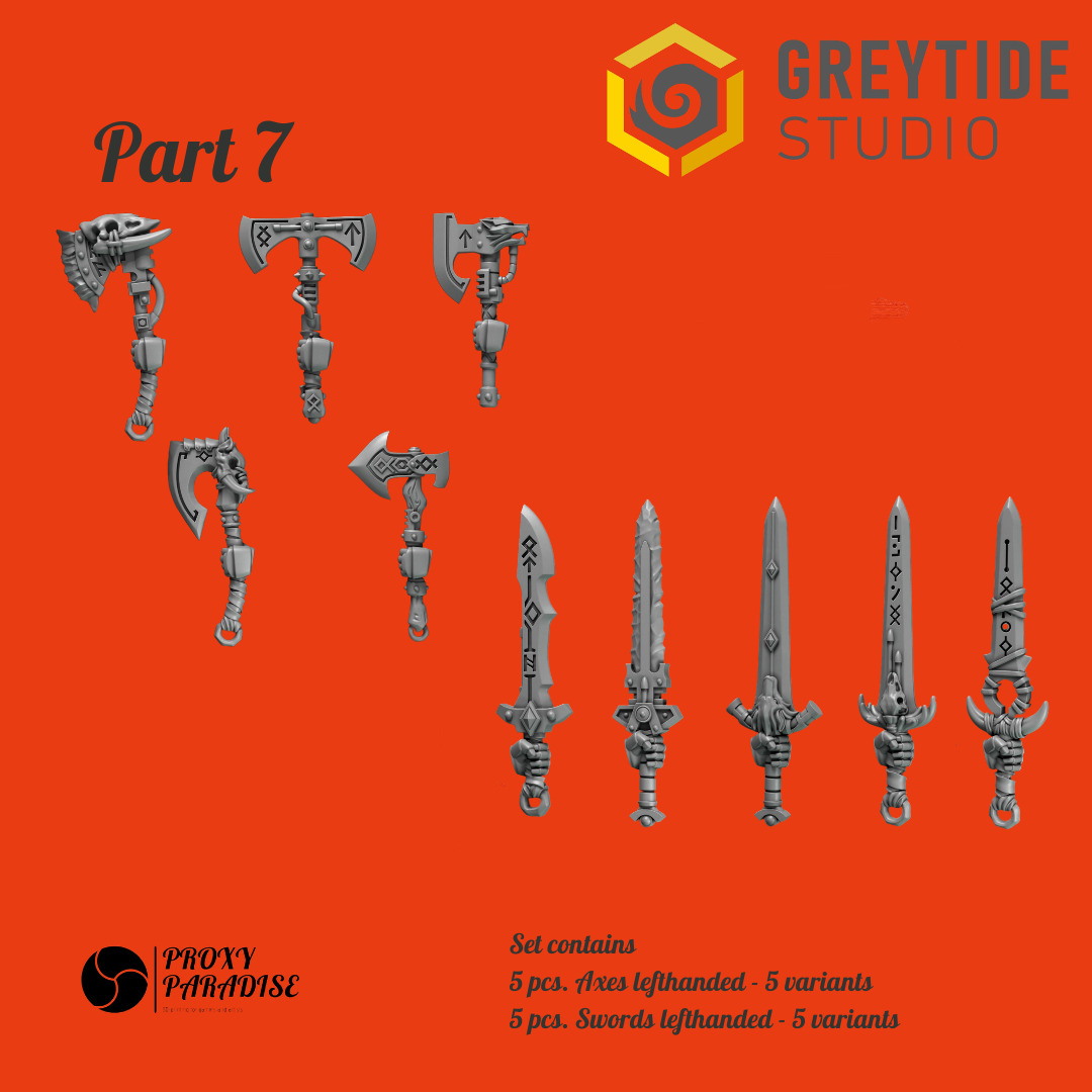 Primal Hounds BIG Sturm Termi & Charakter Kit - Umbauset