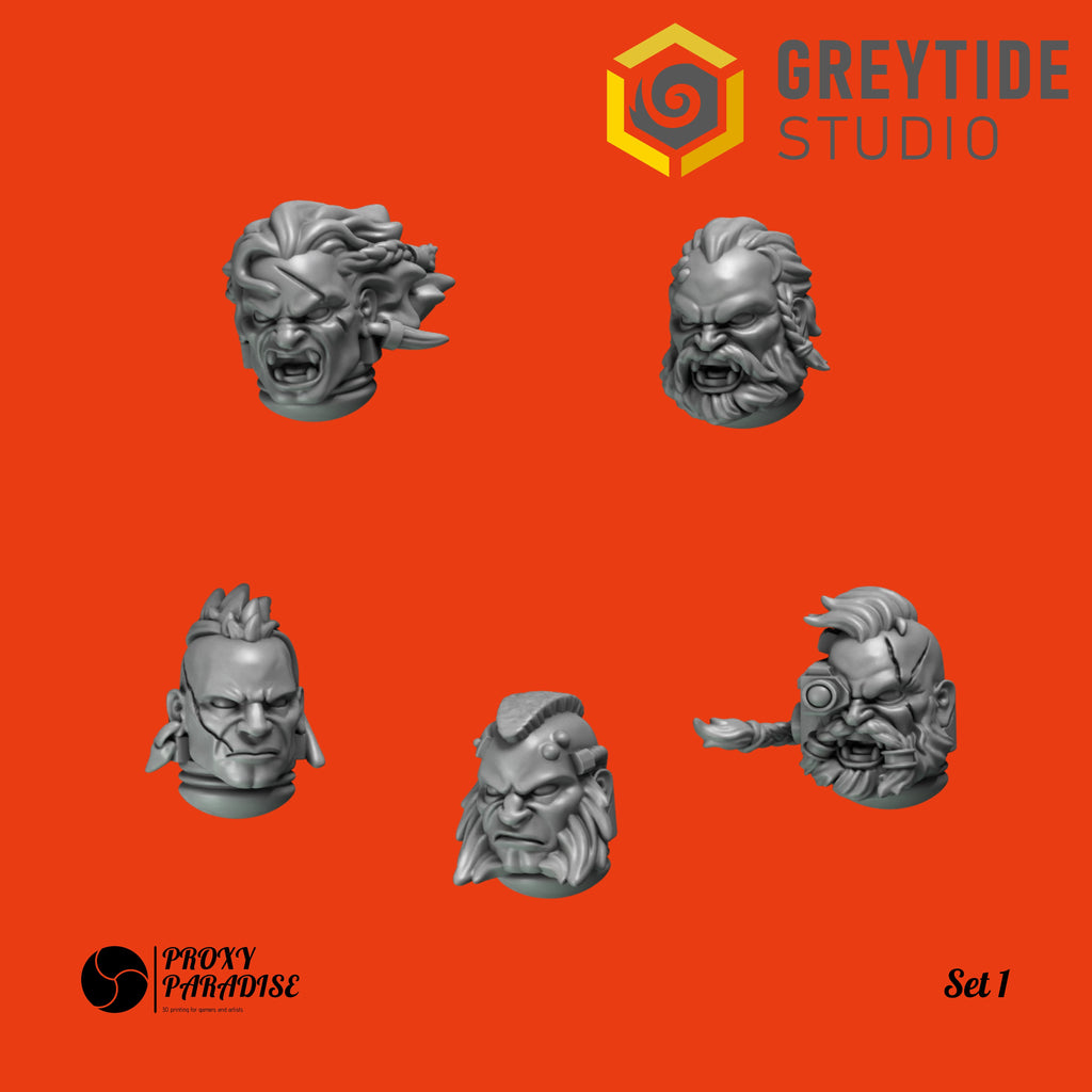 Primal Hounds alternative heads - conversion kit