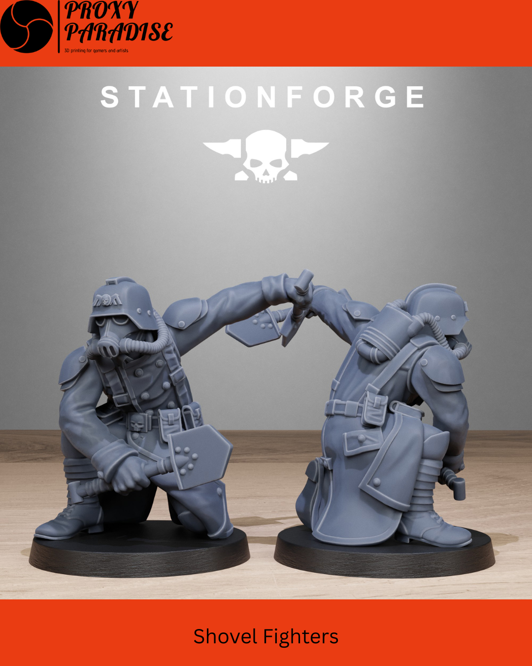 GrimGuard Shovel Fighters - Umbauset by Stationforge