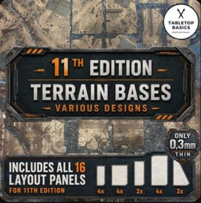 Terrain Bases _ Objectives 11th Edition