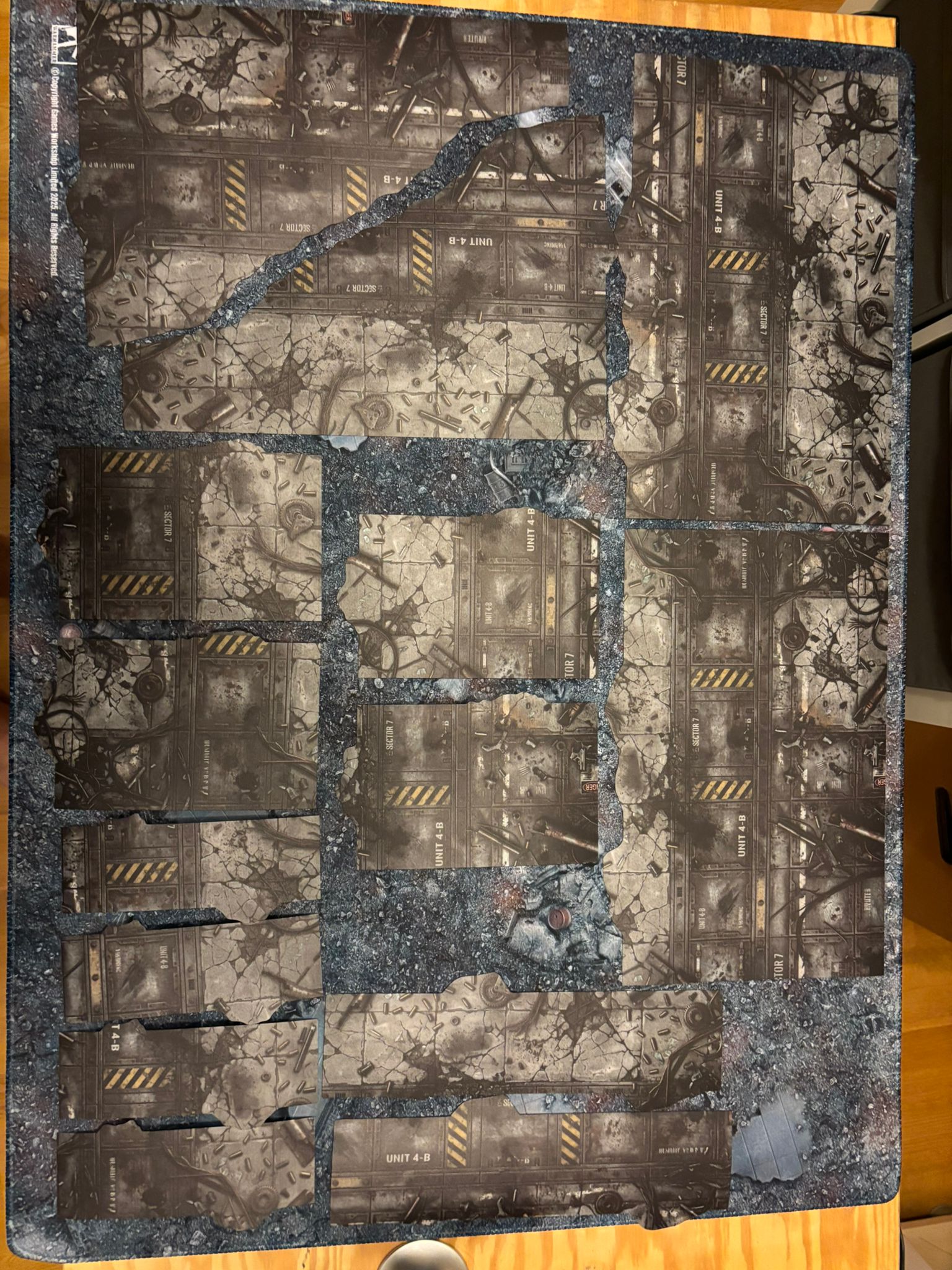 Terrain & Mission Templates | Urban Warfare | Tabletop Basic | Set of 16 – suitable for 11th Edition