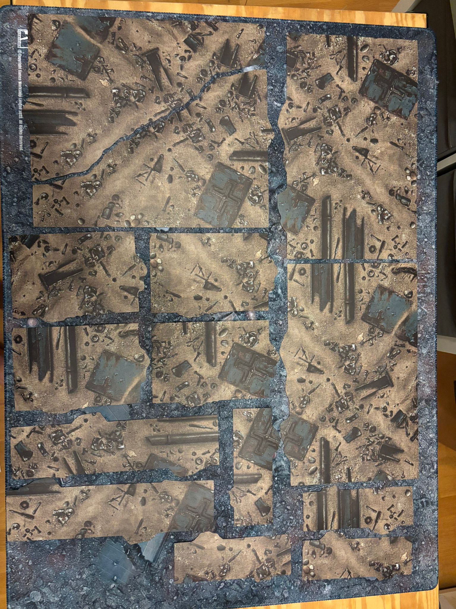 Terrain & Mission Templates | Urban Warfare | Tabletop Basic | Set of 16 – suitable for 11th Edition